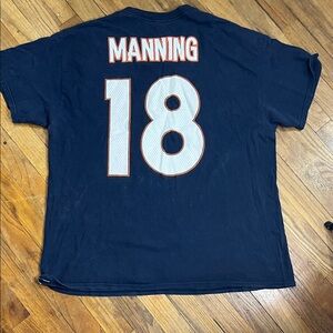 Peyton manning Denver broncos Football Jersey Shirt with Number 18